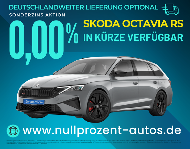 Octavia Combi - RS 2.0 TSI 265 DSG (Vorlauf) NAV/PANO/AHK/WINTER/DCC/360/UVM.