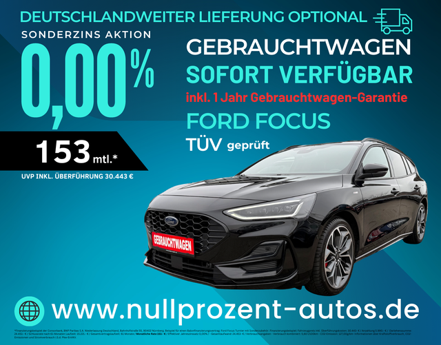 Focus Turnier - ST-Line X (D6) 155 PowerShift MATRIX|B&O|ASSISTENZ|WINTER|STYLE|UVM.