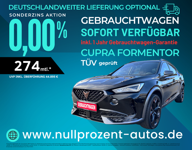 Cupra Formentor VZ 2.0 TSI 4Drive 310 PS DSG
