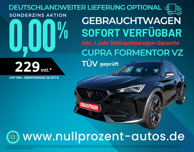 Cupra Formentor VZ 2.0 TSI 4Drive 310 PS DSG
