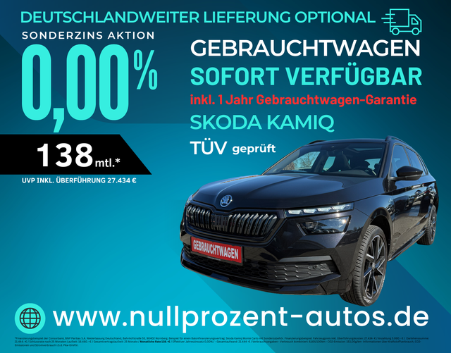 Skoda Kamiq Monte Carlo Limited