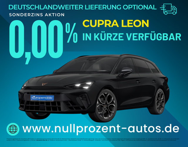 Leon Sportstourer - Basis (Vorlauf) PANO/KEYLESS/SENNHEISER/AHK/EDGE/WINTER/UVM.
