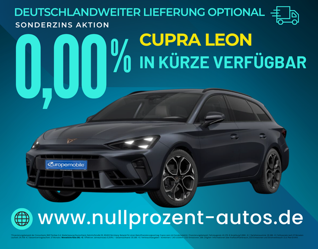 Leon Sportstourer - Basis (Vorlauf) PANO/KEYLESS/SENNHEISER/AHK/EDGE/WINTER/UVM.