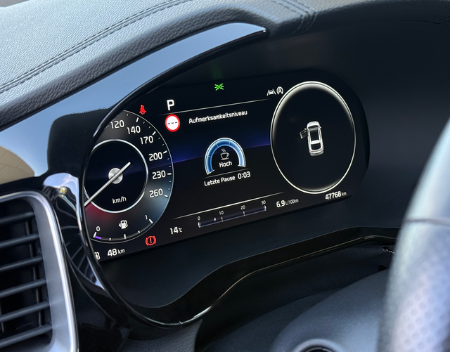 Digitales Cockpit ProCeed GT 1.6 T-GDI