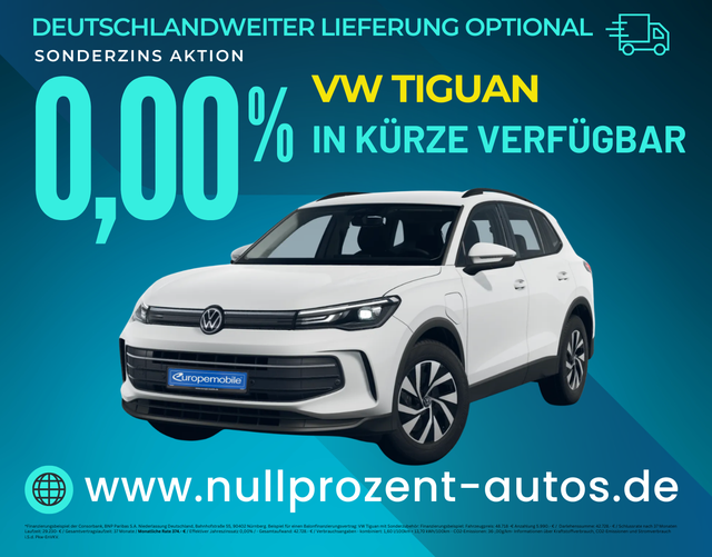 Tiguan - Limited Life 1.5 eHybrid 150kW Plug-in DSG IQ.DRIVE/LED.PLUS/WINTER/KOMFORT/DESIGN/UVM.