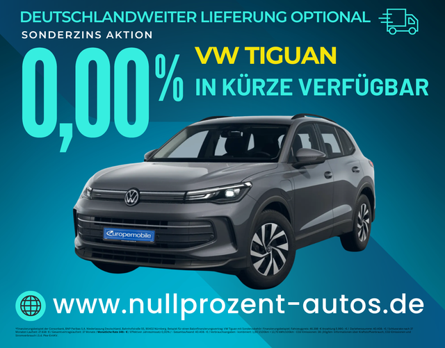 Tiguan - Limited 1.5 eHybrid 150kW Plug-in DSG (Vorlauf) PANO/IQ.DRIVE/LED.PLUS/WINTER/KOMFORT/DESIGN/5J.GARA/UVM.