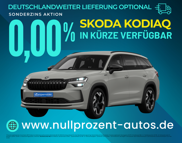 Skoda Kodiaq Sportline 2.0 TDI 142kW DSG 4x4