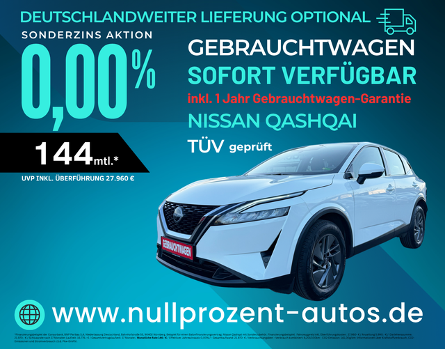 Nissan Qashqai Acenta 1.3 DIG-T 160 Xtronic