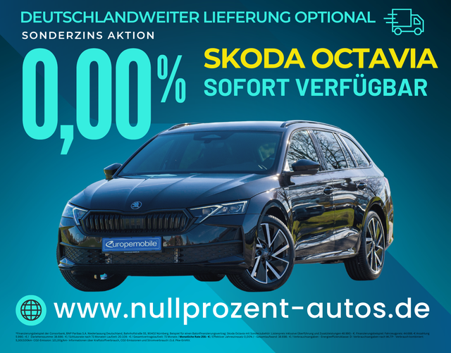 Octavia - Sportline 1.5 TSI 110 kW mHEV DSG (Lager) NAV/EASY/AHK/ASSIST/4J.GARANTIE/UVM.