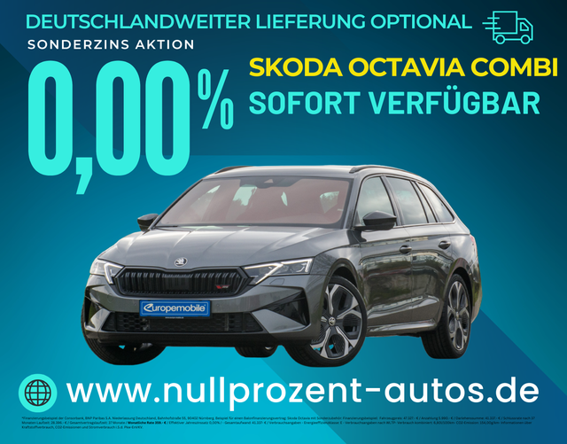 Octavia - RS Combi 2.0 TSI DSG (Vorlauf) PANO/NAV/CANTON/HEAD/19
