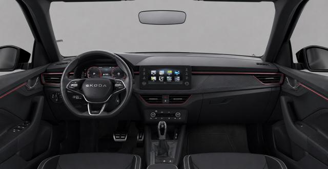 Skoda Kamiq 1.5 TSI DSG Monte Carlo ACC-Tempomat AHK-Vorbereitung SHZ PDC vorne+hinten R&uuml;ckfahrkamera Panoramadach Climatronic 2 Zonen Matrix-LED-Scheinwerfer 