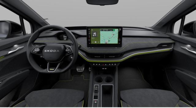 Skoda Elroq RS 4x4 250kW W&auml;rmepumpe AHK schwenkbar 4x SHZ Beheizbare Frontscheibe 3-Zonen-Climatronic Garantiverl. 4 J. o. 80tkm 