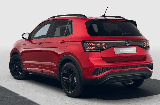 Volkswagen T-Cross 1.0 TSI R-Line Black-Style-Paket Navi Digi Cockpit Pro R&uuml;ckfahrkamera SHZ Keyless Access Licht- und Sichtpaket Climatronic 2-Z. 
