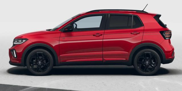 Volkswagen T-Cross 1.0 TSI R-Line Black-Style-Paket Navi Digi Cockpit Pro R&uuml;ckfahrkamera SHZ Keyless Access Licht- und Sichtpaket Climatronic 2-Z. 