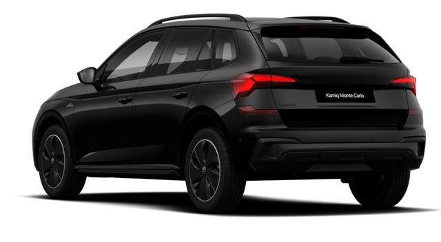 Skoda Kamiq 1.5 TSI DSG Monte Carlo ACC-Tempomat AHK-Vorbereitung SHZ PDC vorne+hinten R&uuml;ckfahrkamera Panoramadach Climatronic 2 Zonen Matrix-LED-Scheinwerfer 