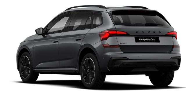 Skoda Kamiq 1.5 TSI DSG Monte Carlo ACC-Tempomat AHK-Vorbereitung SHZ PDC vorne+hinten R&uuml;ckfahrkamera Panoramadach Climatronic 2 Zonen Matrix-LED-Scheinwerfer 