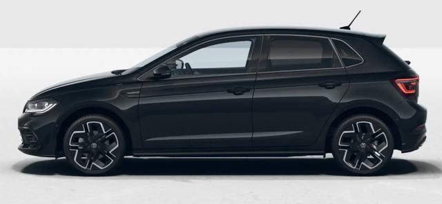 Volkswagen Polo R-Line Plus 1.0 TSI DSG7 Alufelgen 17 Zoll York ACC-Tempomat IQ-Drive Pak abgedunkelte Scheiben PDC vorne+hinten Parkassist SHZ Climatronic Light Assist Schwarzer Dachhimmel 