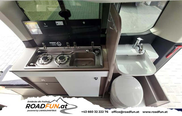 B&uuml;rstner Copa C530 - Altagstauglicher CamperVAN mit WC, Dusche,.... 