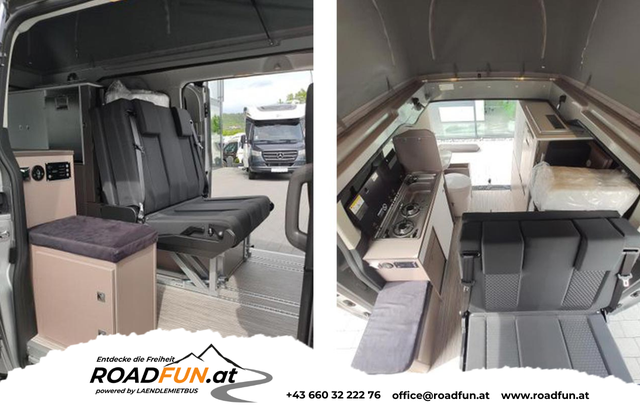 B&uuml;rstner Copa C530 - Altagstauglicher CamperVAN mit WC, Dusche,.... 