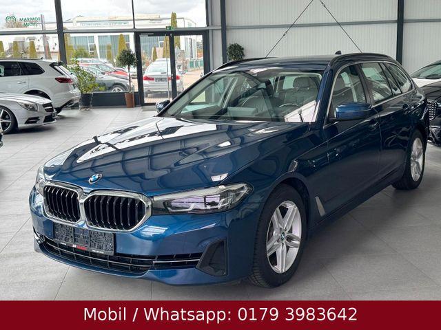 BMW 5er Touring d Aut. Head-up AHK LED LEDER 