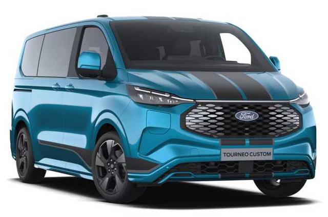 Ford Tourneo Custom - Sport 2.5L Duratec PHEV AT B&O Soundsystem, Adap. LED-Scheinw., beheiz. Lenkrad, 19'' Alu