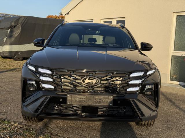 Hyundai TUCSON Black Edition 1.6 T-HDI HEV N-Line X Panoramadach Autm., Allrad, Krell, Alcantara-Leder, 360&deg;-Kamera, bel. Sitze, 19'' Alu 