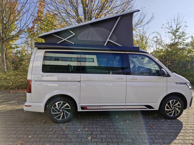 Volkswagen California 6.1 Ocean 2,0TDI 110kW/150PS DSG 7-Gang + 3 Jahre Anschlüssgarantie, Kamera, Markise, ACC, Side Assist, PDC, NAVI, LED 