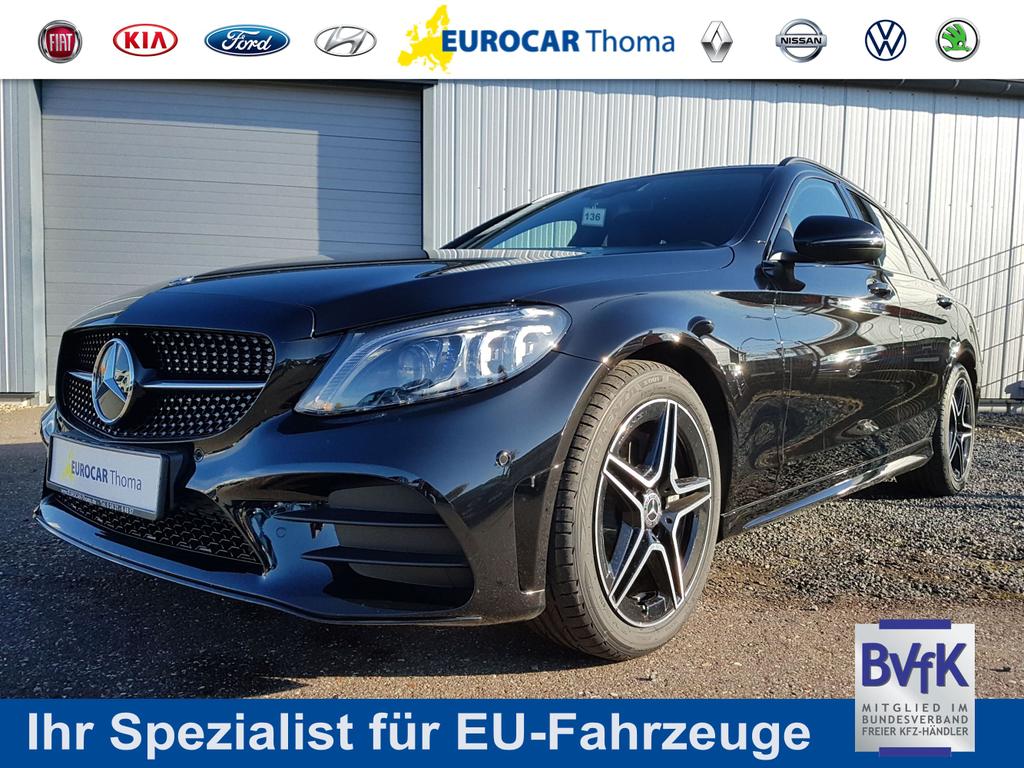 Mercedes Benz C Klasse T Modell C 220 D Amg Line Night Edition Navi Ruckfahrkamera Led Elektr Heckkl 18 Alu Eurocar Thoma Gunstige Neuwagen Ab Lager