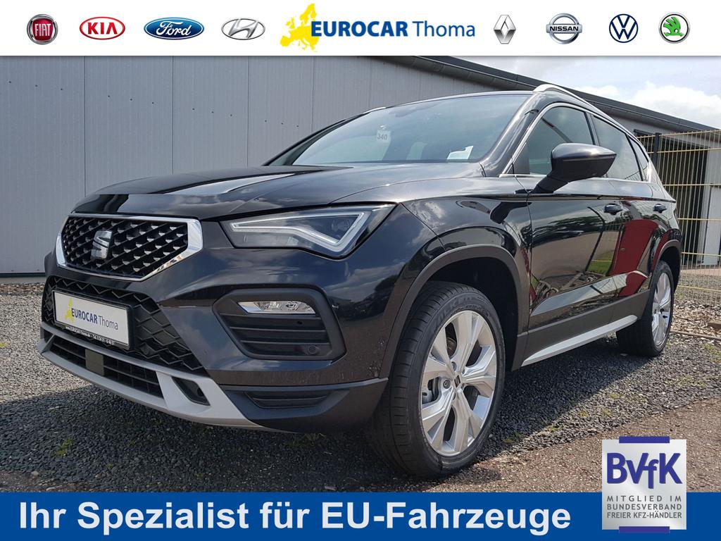Seat Ateca Xperience 1 5 Tsi Dsg Mj 2021 Anhangerkupplung 18 Alu Climatronic Beh Lenkrad Pdc Dunkle Scheiben Winterpaket Eurocar Thoma Gunstige Neuwagen Ab Lager