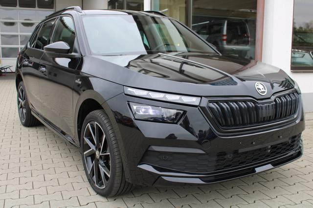 Skoda Kamiq - 1.0TSI MonteCarlo(CZ)DSG,Garantie bis 7.9.28oder100000km,PanoDach,PDC+Rückfahrk.,Fernlichtass,LED,MirrorLink,Alu,KeylessEntry,Sitzheizg