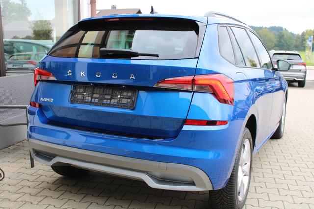 Skoda Kamiq 1.0TSI AmbitionPlus(PL),DSG,Garantie bis8.2.27oder60000km,Sitzheizg,Keyless-Entry,PDC+Rückfahrk.,LED,ACC,Klima,MirrorLink 