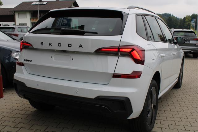 Skoda Kamiq 1.0TSI Monte Carlo(SK)DSG,Garantie bis 29.5.29 oder100000km,Sitzheizg.,beh.Lenkrad,Panoramadach,PDC+Rückfahrkamera,LED,Klima,Wired&WirelessApp-Conect 