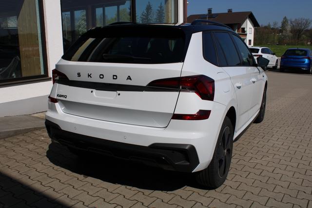 Skoda Kamiq Kamiq1.0TSIMonte Carlo(CZ),Garantie bis12.9.29oder100000km,DSG,AHK,PDC+R&uuml;ckfahrk.,Panoramadach,beh.WSS+Lenkrad,Sitzheizg.,MatrixBeam,ACC,AppConnect 