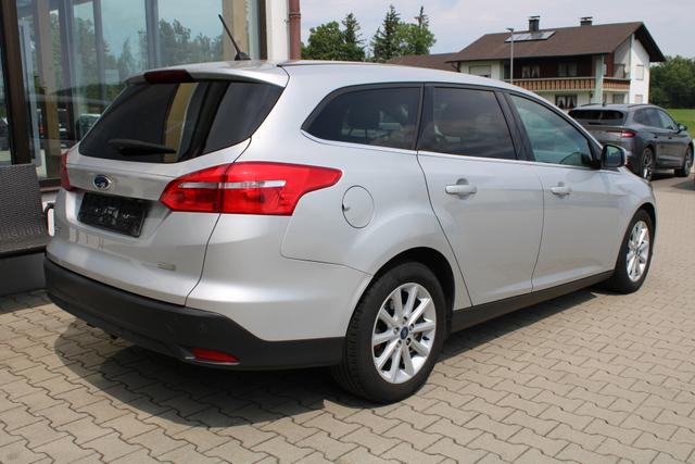 Ford Focus Turnier 1.0EcoBoost Titanium,PDC+R&uuml;ckfahrk.,AHK,Navi,Klima,beh.Lenkrad+WSS,Alu,Kessy 