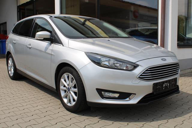 Ford Focus Turnier - 1.0EcoBoost Titanium,PDC+R&uuml;ckfahrk.,AHK,Navi,Klima,beh.Lenkrad+WSS,Alu,Kessy