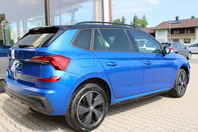 Skoda Kamiq 1.5TSI MonteCarlo(CZ),DSG,Garantie bis7.10.30oder100000km,AHK,beh.WSS+Lenkrad,Panoramadach,PDC+R&uuml;ckfahrk.,Sitzheizg.,MatrixBeam,AppConnect 