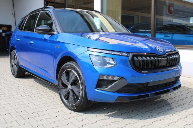 Skoda Kamiq - 1.5TSI MonteCarlo(CZ),DSG,Garantie bis7.10.30oder100000km,AHK,beh.WSS+Lenkrad,Panoramadach,PDC+R&uuml;ckfahrk.,Sitzheizg.,MatrixBeam,AppConnect