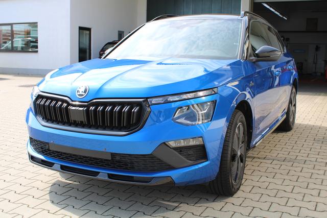Skoda Kamiq 1.5TSI MonteCarlo(CZ),DSG,Garantie bis7.10.30oder100000km,AHK,beh.WSS+Lenkrad,Panoramadach,PDC+R&uuml;ckfahrk.,Sitzheizg.,MatrixBeam,AppConnect 