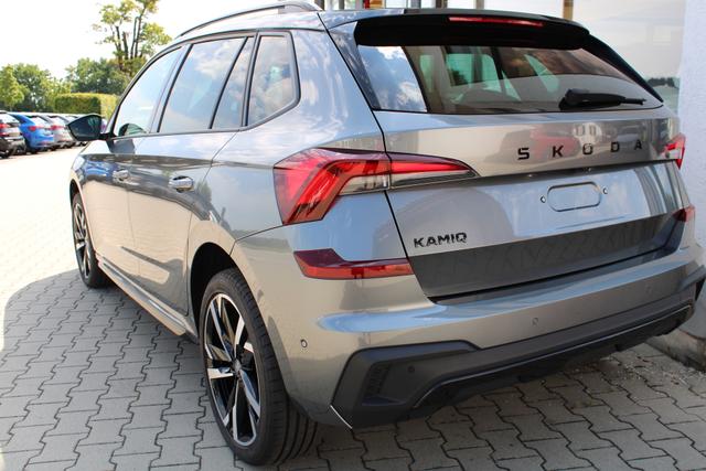 Skoda Kamiq 1.5 TSI MonteCarlo(CZ),DSG,Garantie bis27.4.30oder100000km,beh.Lenkrad+WSS,Panoramadach,Sitzheizg.,elektr.Heckkl.,PDC+R&uuml;ckfahrk.,MatrixBeam,Klima,AppConnect 