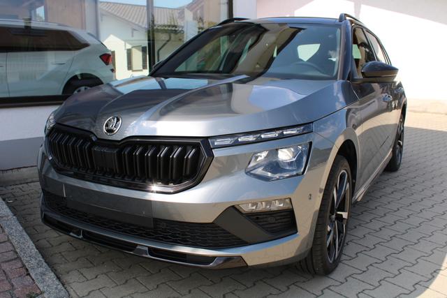Skoda Kamiq 1.5 TSI MonteCarlo(CZ),DSG,Garantie bis27.4.30oder100000km,beh.Lenkrad+WSS,Panoramadach,Sitzheizg.,elektr.Heckkl.,PDC+R&uuml;ckfahrk.,MatrixBeam,Klima,AppConnect 