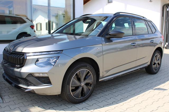 Skoda Kamiq 1.5TSI Monte Carlo(CZ),DSG,Garantie bis8.4.30oder100000km,Panod.,AHK,Navi,Sitzheizg v+h,MatrixBeam,PDC+R&uuml;ckfahrk,ACC,Klima,AppConnect 