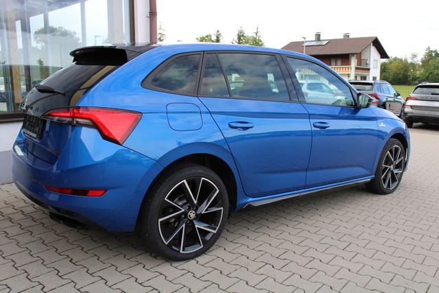 Skoda Scala 1.5 TSI MonteCarlo,DSG,Panoramadach,beh.Lenkrad+WSS,AHK,Sitzheizg.,PDC+R&uuml;ckfahrk,ACC,Klima,MirrorLink,elektr.Heckkl. 