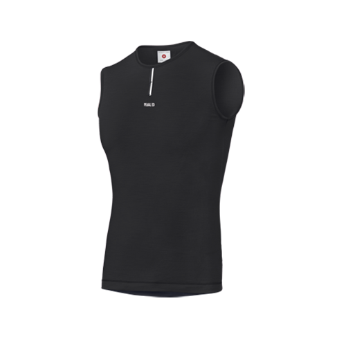 PEdAL ED Baselayer - Merino Sleeveless Größe L, schwarz, sofort verfügbar.