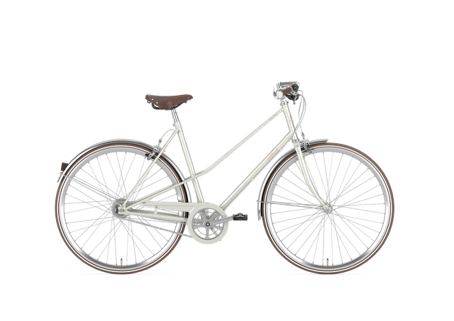 Gazelle Urban-Bike - Van Stael - 7-Gang Damenrad 2019/2020 Größe 55, ivory white (weiss)