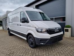 MAN TGE - 5-180 L4H2 2.0 TDI 177PS 3,5t Heckantrieb Zwillingsachse Hecktüren 270° Anhängerkupplung Klima Radio mit Bluetooth Touchscreen Apple CarPlay Android Auto Rückf.Kamera Tempomat Allwetterreifen
