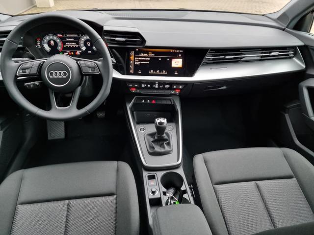 A3 Sportback 30 TFSI 110PS LED-Scheinw. Klimaautomatik Sitzheizung Audi-Radio Bluetooth DAB+ Touchscreen Apple CarPlay Android Auto PDC Tempomat 16-LM 