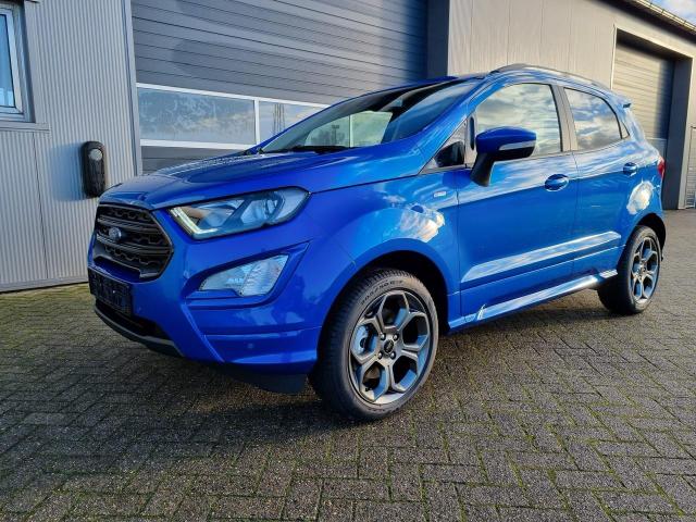 EcoSport      1.0 EcoBoost 125PS ST-Line Teilleder Klimaautomatik Sitzheizung Ford-Radio SYNC3 DAB+ Touchscreen Bluetooth Apple CarPlay Android Auto PDC v+h Rückf.Kamera Lenkradheizung Frontscheibe beheizb. 17
