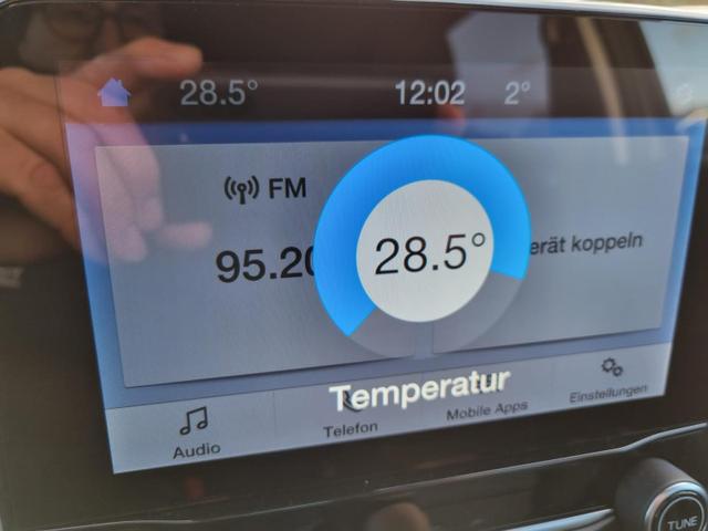EcoSport 1.0 EcoBoost 125PS Active Voll-Leder Klimaautomatik Sitzheizung Ford-Radio SYNC3 DAB+ Touchscreen Bluetooth Apple CarPlay Android Auto PDC v+h Rückf.Kamera Lenkradheizung Frontscheibe beheizb. 17"LM 