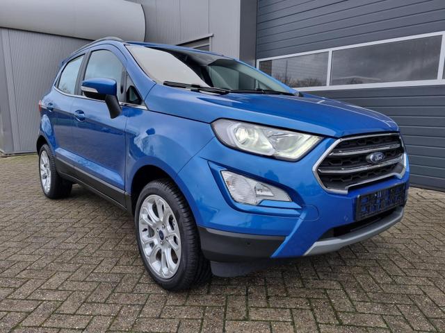 EcoSport 1.0 EcoBoost 125PS Titanium Klimaautomatik Sitzheizung Ford-Radio SYNC3 DAB+ Touchscreen Bluetooth Apple CarPlay Android Auto PDC v+h Rückf.Kamera Lenkradheizung Frontscheibe beheizb. 17"LM 