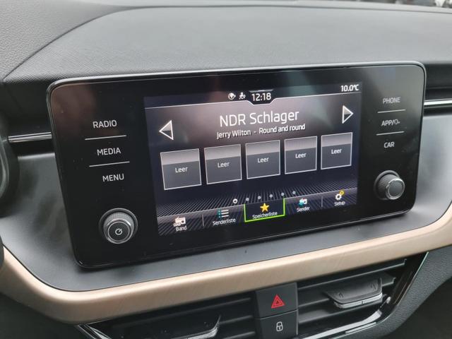 Kamiq 1.0 TSI 110PS Style Klimaautomatik Sitzheizung Lenkradheizung elekt.Heckklappe Apple CarPlay Android Auto PDC v+h Rückf.Kamera 2x Keyless 17-LM 